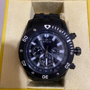 Invicta black watch